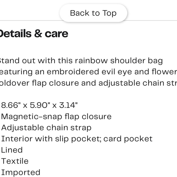 Kurt Geiger NWT eye rainbow stripes Kensington handbag - Picture 6 of 11